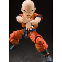 Bandai Dragon Ball Z Krillin Earth's Strongest Man S.H.Figuarts Action Figure - The Mage's Emporium ToyShnip Shopify Collective ToyShnip Used English Action & Toy Figures Japanese Style Comic Book