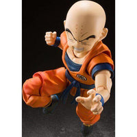 Bandai Dragon Ball Z Krillin Earth's Strongest Man S.H.Figuarts Action Figure - The Mage's Emporium ToyShnip Shopify Collective ToyShnip Used English Action & Toy Figures Japanese Style Comic Book