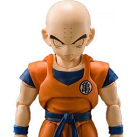 Bandai Dragon Ball Z Krillin Earth's Strongest Man S.H.Figuarts Action Figure - The Mage's Emporium ToyShnip Shopify Collective ToyShnip Used English Action & Toy Figures Japanese Style Comic Book