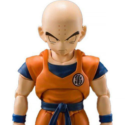 Bandai Dragon Ball Z Krillin Earth's Strongest Man S.H.Figuarts Action Figure - The Mage's Emporium ToyShnip Shopify Collective ToyShnip Used English Action & Toy Figures Japanese Style Comic Book
