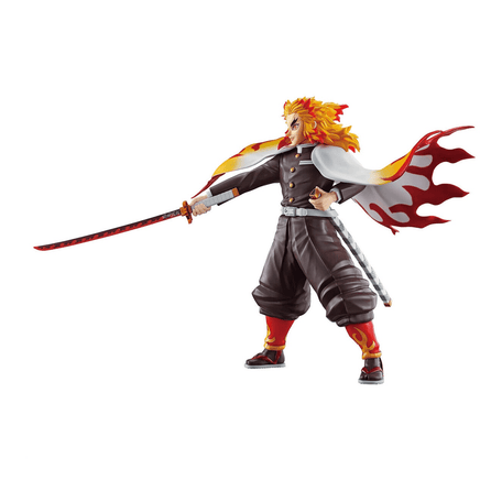 Bandai Spirits: Demon Slayer: Kimetsu no Yaiba - Kyojuro Rengoku Model Kit - The Mage's Emporium Shumi Toys & Gifts Shopify Collective Shumi Toys & Gifts Used English Plastic Model Kits Japanese Style Comic Book
