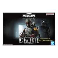 Bandai Spirits: Star Wars - Boba Fett (The Mandalorian Ver.) 1/12 Scale Model Kit - The Mage's Emporium Shumi Toys & Gifts Shopify Collective Shumi Toys & Gifts Used English 1/12 Scale Figure Japanese Style Comic Book