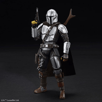 Bandai Spirits: Star Wars: Mandalorian - The Mandalorian Beskar Armor (Silver Coating Ver.) 1/12 Scale Model Kit - The Mage's Emporium Shumi Toys & Gifts Shopify Collective Shumi Toys & Gifts Used English 1/12 Scale Figure Japanese Style Comic Book