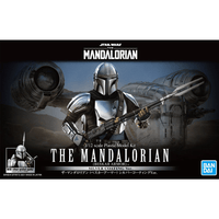 Bandai Spirits: Star Wars: Mandalorian - The Mandalorian Beskar Armor (Silver Coating Ver.) 1/12 Scale Model Kit - The Mage's Emporium Shumi Toys & Gifts Shopify Collective Shumi Toys & Gifts Used English 1/12 Scale Figure Japanese Style Comic Book