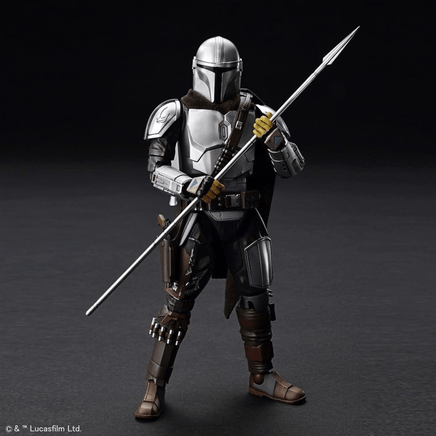 Bandai Spirits: Star Wars: Mandalorian - The Mandalorian Beskar Armor (Silver Coating Ver.) 1/12 Scale Model Kit - The Mage's Emporium Shumi Toys & Gifts Shopify Collective Shumi Toys & Gifts Used English 1/12 Scale Figure Japanese Style Comic Book