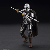 Bandai Spirits: Star Wars: Mandalorian - The Mandalorian Beskar Armor (Silver Coating Ver.) 1/12 Scale Model Kit - The Mage's Emporium Shumi Toys & Gifts Shopify Collective Shumi Toys & Gifts Used English 1/12 Scale Figure Japanese Style Comic Book