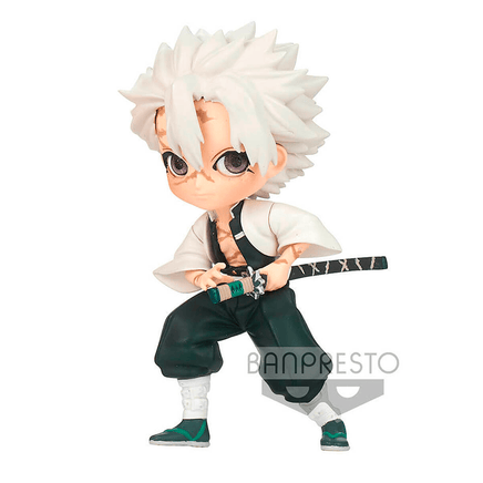 Banpresto: Demon Slayer: Kimetsu no Yaiba - Q Posket Petit Vol. 5 Sanemi Shinazugawa (Ver. B) - The Mage's Emporium Shumi Toys & Gifts Shopify Collective Shumi Toys & Gifts Used English Q Posket Japanese Style Comic Book