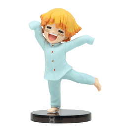 Banpresto: Demon Slayer: Kimetsu no Yaiba - Zenitsu Agatsuma (B: Pajamas) World Collectable Figure - The Mage's Emporium Shumi Toys & Gifts Shopify Collective Shumi Toys & Gifts Used English World Collectable Diorama Japanese Style Comic Book