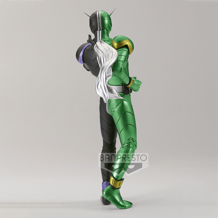 Banpresto: Kamen Rider - Kamen Rider with Cyclone Joker (Ver. B) Hero's Brave Statue - The Mage's Emporium Shumi Toys & Gifts Shopify Collective Shumi Toys & Gifts Used English Prize Japanese Style Comic Book