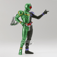 Banpresto: Kamen Rider - Kamen Rider with Cyclone Joker (Ver. B) Hero's Brave Statue - The Mage's Emporium Shumi Toys & Gifts Shopify Collective Shumi Toys & Gifts Used English Prize Japanese Style Comic Book