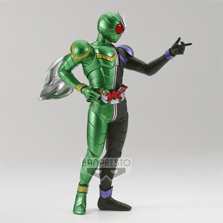 Banpresto: Kamen Rider - Kamen Rider with Cyclone Joker (Ver. B) Hero's Brave Statue - The Mage's Emporium Shumi Toys & Gifts Shopify Collective Shumi Toys & Gifts Used English Prize Japanese Style Comic Book