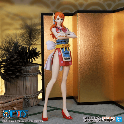 Banpresto: One Piece Glitter & Glamours - Nami II Wano Country (Ver. A) - The Mage's Emporium Shumi Toys & Gifts Shopify Collective Shumi Toys & Gifts Used English Prize Japanese Style Comic Book
