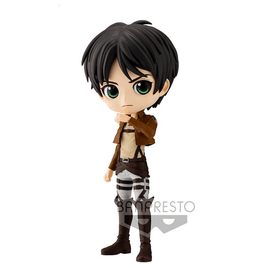Banpresto Q Posket: Attack on Titan - Eren Yeager (Ver. A) - The Mage's Emporium Shumi Toys & Gifts Shopify Collective Shumi Toys & Gifts Used English Q Posket Japanese Style Comic Book