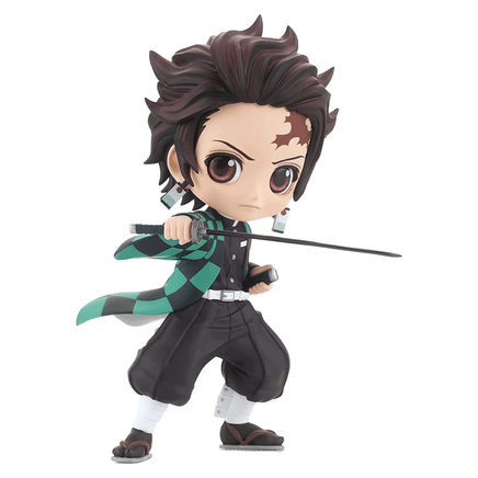 Banpresto Q Posket: Demon Slayer: Kimetsu no Yaiba - Tanjiro Kamado III (Ver. A) - The Mage's Emporium Shumi Toys & Gifts Shopify Collective Shumi Toys & Gifts Used English Q Posket Japanese Style Comic Book