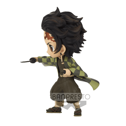 Banpresto Q Posket: Demon Slayer: Kimetsu no Yaiba - Tanjiro Kamado III (Ver. B) - The Mage's Emporium Shumi Toys & Gifts Shopify Collective Shumi Toys & Gifts Used English Q Posket Japanese Style Comic Book