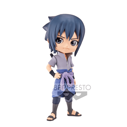Banpresto Q Posket: Naruto Shippuden - Sasuke Uchiha (Ver. A) - The Mage's Emporium Shumi Toys & Gifts Shopify Collective Shumi Toys & Gifts Used English Q Posket Japanese Style Comic Book