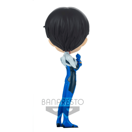 Banpresto Q Posket: Rebuild of Evangelion - Shinji Ikari Plugsuit Style (Ver.A) - The Mage's Emporium Shumi Toys & Gifts Shopify Collective Shumi Toys & Gifts Used English Q Posket Japanese Style Comic Book