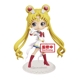 Banpresto Q Posket: Sailor Moon Eternal - Super Sailor Moon (Ver. A) - The Mage's Emporium Shumi Toys & Gifts Shopify Collective Shumi Toys & Gifts Used English Q Posket Japanese Style Comic Book