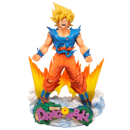 Banpresto Super Master Stars Piece: Dragon Ball Z - Son Goku [The Brush] - The Mage's Emporium Shumi Toys & Gifts Shopify Collective Shumi Toys & Gifts Used English Prize Japanese Style Comic Book