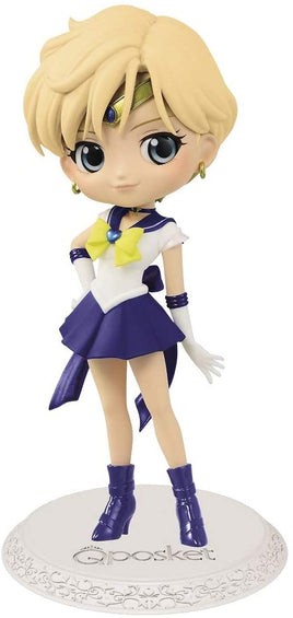 Banpresto The Movie Sailor Moon Eternal Q posket Super Sailor Uranus (ver.A) Figure - The Mage's Emporium Super Anime Store Shopify Collective Super Anime Store Used English Figures Japanese Style Comic Book