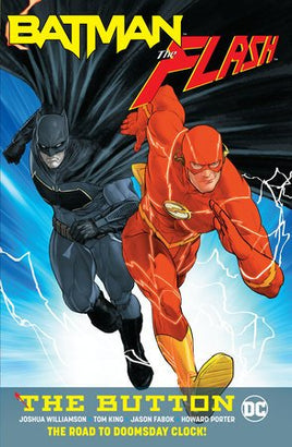 BATMAN FLASH THE BUTTON TP INTL ED - The Mage's Emporium The Multiverse outofstock Shopify Collective The Multiverse Used English Graphic Novels Japanese Style Comic Book