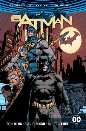 Batman Rebirth Deluxe Collector's Hardcover Book 01 - The Mage's Emporium The Multiverse outofstock Shopify Collective The Multiverse Used English Graphic Novels Japanese Style Comic Book