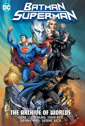 Batman Superman The Archive Of Worlds Hardcover - The Mage's Emporium The Multiverse Shopify Collective The Multiverse Used English Graphic Novels Japanese Style Comic Book