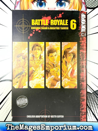 Battle Royale Vol 6 - The Mage's Emporium Tokyopop outofstock updateage updateauthor Used English Manga Japanese Style Comic Book