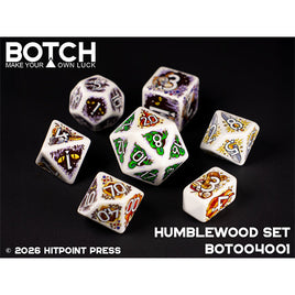 7 Piece Die Set Botch Dice: Humblewood
