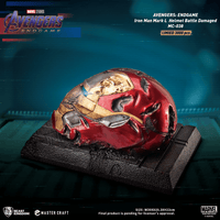 Beast Kingdom: Avengers: Endgame - Master Craft Iron Man Mark L Helmet (Battle Damaged) MC - 038 - The Mage's Emporium Shumi Toys & Gifts Shopify Collective Shumi Toys & Gifts Used English Master Craft Japanese Style Comic Book