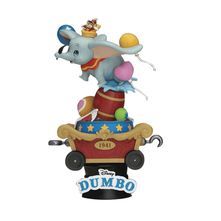 Beast Kingdom: Disney Diorama Stage - Dumbo 6 - Inch Statue DS - 060 - The Mage's Emporium Shumi Toys & Gifts Shopify Collective Shumi Toys & Gifts Used English Diorama Japanese Style Comic Book