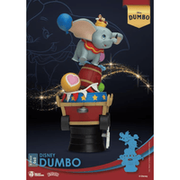 Beast Kingdom: Disney Diorama Stage - Dumbo 6 - Inch Statue DS - 060 - The Mage's Emporium Shumi Toys & Gifts Shopify Collective Shumi Toys & Gifts Used English Diorama Japanese Style Comic Book