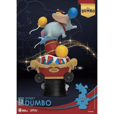 Beast Kingdom: Disney Diorama Stage - Dumbo 6 - Inch Statue DS - 060 - The Mage's Emporium Shumi Toys & Gifts Shopify Collective Shumi Toys & Gifts Used English Diorama Japanese Style Comic Book