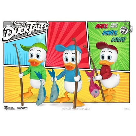 Beast Kingdom Ducktales DAH - 069 Dynamic 8 - Ction Huey Dewey Louie Action Figure Set - The Mage's Emporium ToyShnip Shopify Collective ToyShnip Used English Toys & Games Japanese Style Comic Book