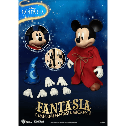 Beast Kingdom: Fantasia - Dynamic 8ction Heroes Sorcerer Mickey DAH - 041 - The Mage's Emporium Shumi Toys & Gifts Shopify Collective Shumi Toys & Gifts Used English Master Craft Japanese Style Comic Book