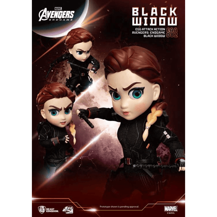 Beast Kingdom: Marvel: Avengers - EAA - 082 Endgame Black Widow Egg Attack Action Figure - The Mage's Emporium Shumi Toys & Gifts Shopify Collective Shumi Toys & Gifts Used English Mini Egg Attack Japanese Style Comic Book