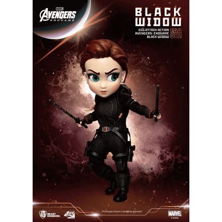 Beast Kingdom: Marvel: Avengers - EAA - 082 Endgame Black Widow Egg Attack Action Figure - The Mage's Emporium Shumi Toys & Gifts Shopify Collective Shumi Toys & Gifts Used English Mini Egg Attack Japanese Style Comic Book