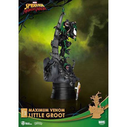 Beast Kingdom Marvel Comics: Maximum Venom - Little Groot - DS - 068 D - Stage Series 6In Statue - The Mage's Emporium ToyShnip Shopify Collective ToyShnip Used English Action Figure Japanese Style Comic Book