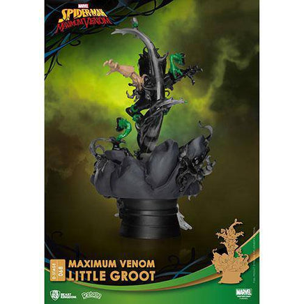 Beast Kingdom Marvel Comics: Maximum Venom - Little Groot - DS - 068 D - Stage Series 6In Statue - The Mage's Emporium ToyShnip Shopify Collective ToyShnip Used English Action Figure Japanese Style Comic Book