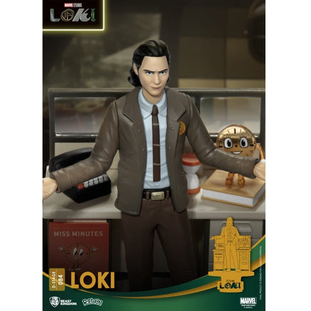 Beast Kingdom Marvel DS - 084 Loki D - Stage 6 - Inch Statue - The Mage's Emporium ToyShnip Shopify Collective ToyShnip Used English Toys & Games Japanese Style Comic Book