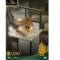 Beast Kingdom Marvel DS - 084 Loki D - Stage 6 - Inch Statue - The Mage's Emporium ToyShnip Shopify Collective ToyShnip Used English Toys & Games Japanese Style Comic Book