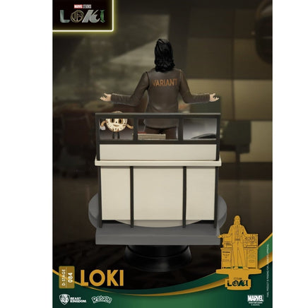 Beast Kingdom Marvel DS - 084 Loki D - Stage 6 - Inch Statue - The Mage's Emporium ToyShnip Shopify Collective ToyShnip Used English Toys & Games Japanese Style Comic Book
