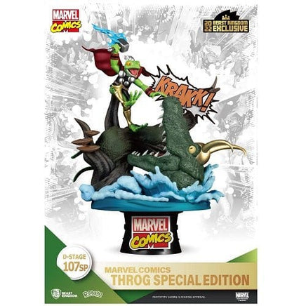 Beast Kingdom SDCC 2022 Marvel Comics DS - 107SP Throg Special Edition D - Stage 6 - Inch Statue - The Mage's Emporium ToyShnip Shopify Collective ToyShnip Used English Toys & Games Japanese Style Comic Book