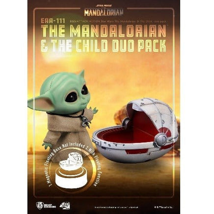 Beast Kingdom Star Wars The Mandalorian & Child EAA - 111 Action Figure Set - The Mage's Emporium ToyShnip Shopify Collective ToyShnip Used English Toys & Games Japanese Style Comic Book