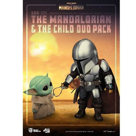 Beast Kingdom Star Wars The Mandalorian & Child EAA - 111 Action Figure Set - The Mage's Emporium ToyShnip Shopify Collective ToyShnip Used English Toys & Games Japanese Style Comic Book