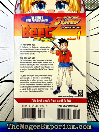 Beet The Vandel Buster Vol 1 - The Mage's Emporium Viz Media 2410 BackInStock Used English Manga Japanese Style Comic Book