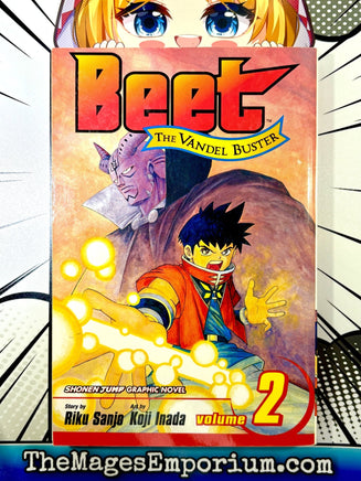 Beet The Vandel Buster Vol 2 - The Mage's Emporium Viz Media 2410 BackInStock Used English Manga Japanese Style Comic Book