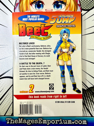 Beet The Vandel Buster Vol 2 - The Mage's Emporium Viz Media 2410 BackInStock Used English Manga Japanese Style Comic Book