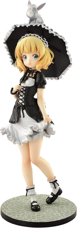 Bell Fine is The Order a Rabbit? Bloom: Syaro (Gothic Lolita Version) 1:7 Scale PVC Figure - The Mage's Emporium Super Anime Store Shopify Collective Super Anime Store Used English Keychain Japanese Style Comic Book