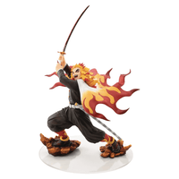 Bellfine: Demon Slayer: Kimetsu no Yaiba - Kyojuro Rengoku 1/8 Scale Figure - The Mage's Emporium Shumi Toys & Gifts Shopify Collective Shumi Toys & Gifts Used English 1/8 Scale Figure Japanese Style Comic Book
